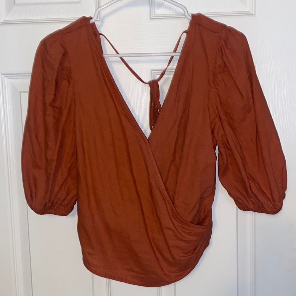 Burnt orange top